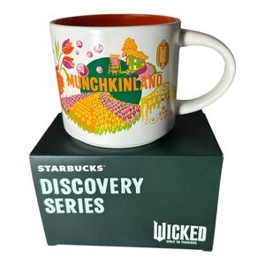 2024 Universal Studios Starbucks Discovery Series Wicked Munchkinland Mug